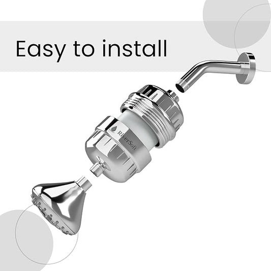 RiverSoft SF-15 PRO Hard Water Softener